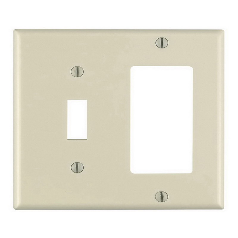 Lev 80405-a 2g 1dev & Tog Decora Plt