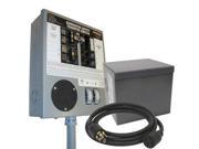 Generac 6294 30 Amp 120/240 Single Phase Pre-Wired Manual Transfer Switch for Portable Generators up to 8 KW