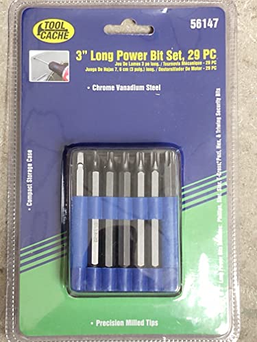 3"LONG POWER BIT SET 29PC 56147