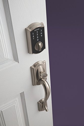 DEADBOLT TOUCH SAT NKL