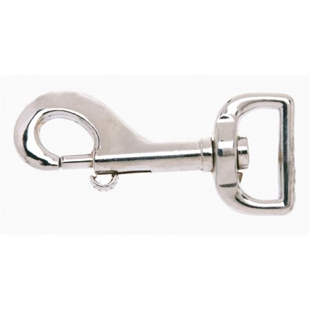 Campbell Chain 1 in. Dia. X 3-3/16 in. L Zinc-Plated Zinc Bolt Snap 80 Lb.