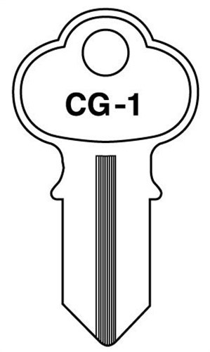 Hillman House/Office Universal Key Blank Double Sided
