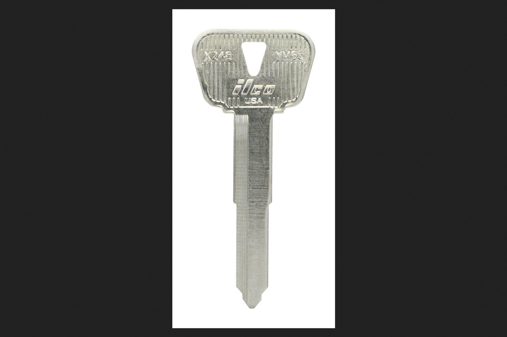 Hillman Automotive Key Blank Double for Yamaha