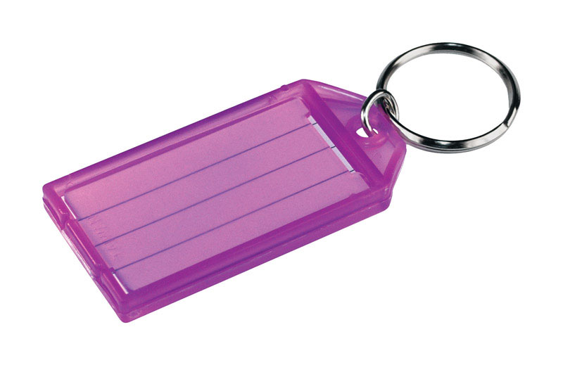 Hillman Plastic Assorted ID Key Tag