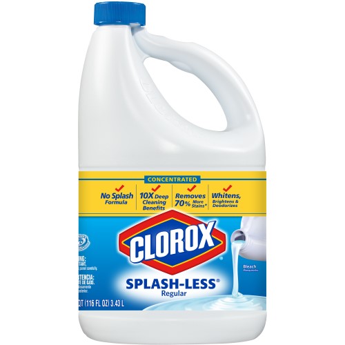 [600321] Splash Less Regular Concentrated LiquidLaundry Bleach, 116 Fl. Fl.oz