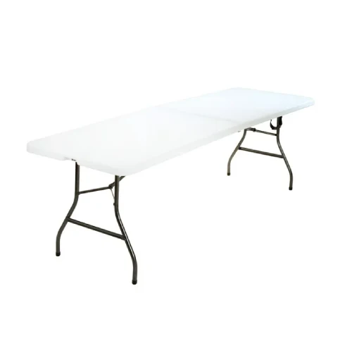 TABLE CNTRFOLD 8FT PLST