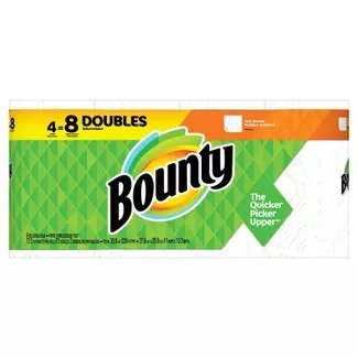 BOUNTY DBL ROLL 4PK