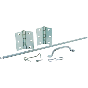 61003 Zinc Plated Screen Door Set