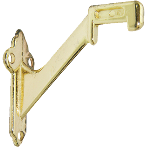 61005 Brass Plated Handrail Bracket