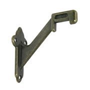 61006 Antique Brass Plated Handrail Bracket