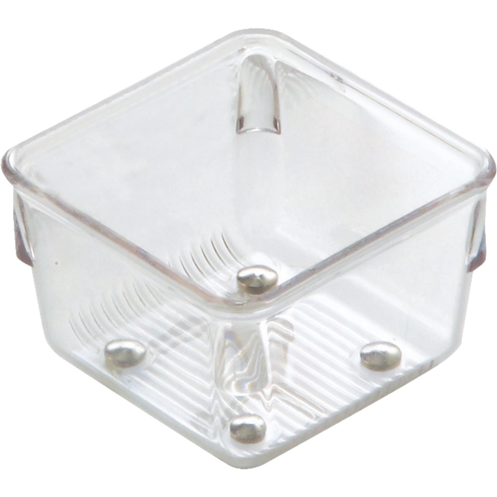 IDesign Linus 3 in. H X 3 in. W X 2 in. D Plastic Drawer Organizer