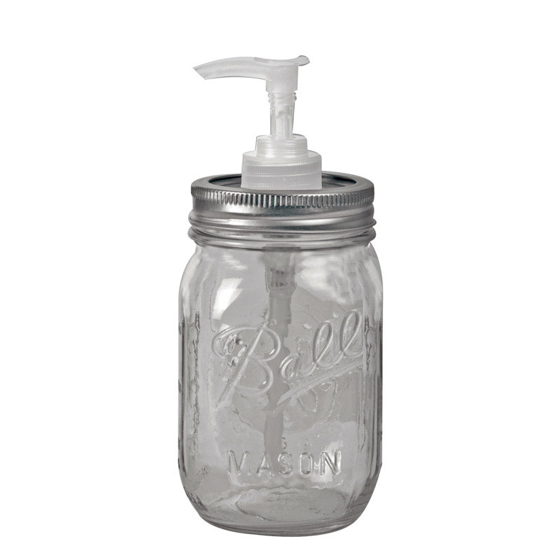 Carson 22228 Redneck Mason Jar Condiment Dispenser, 16 Oz