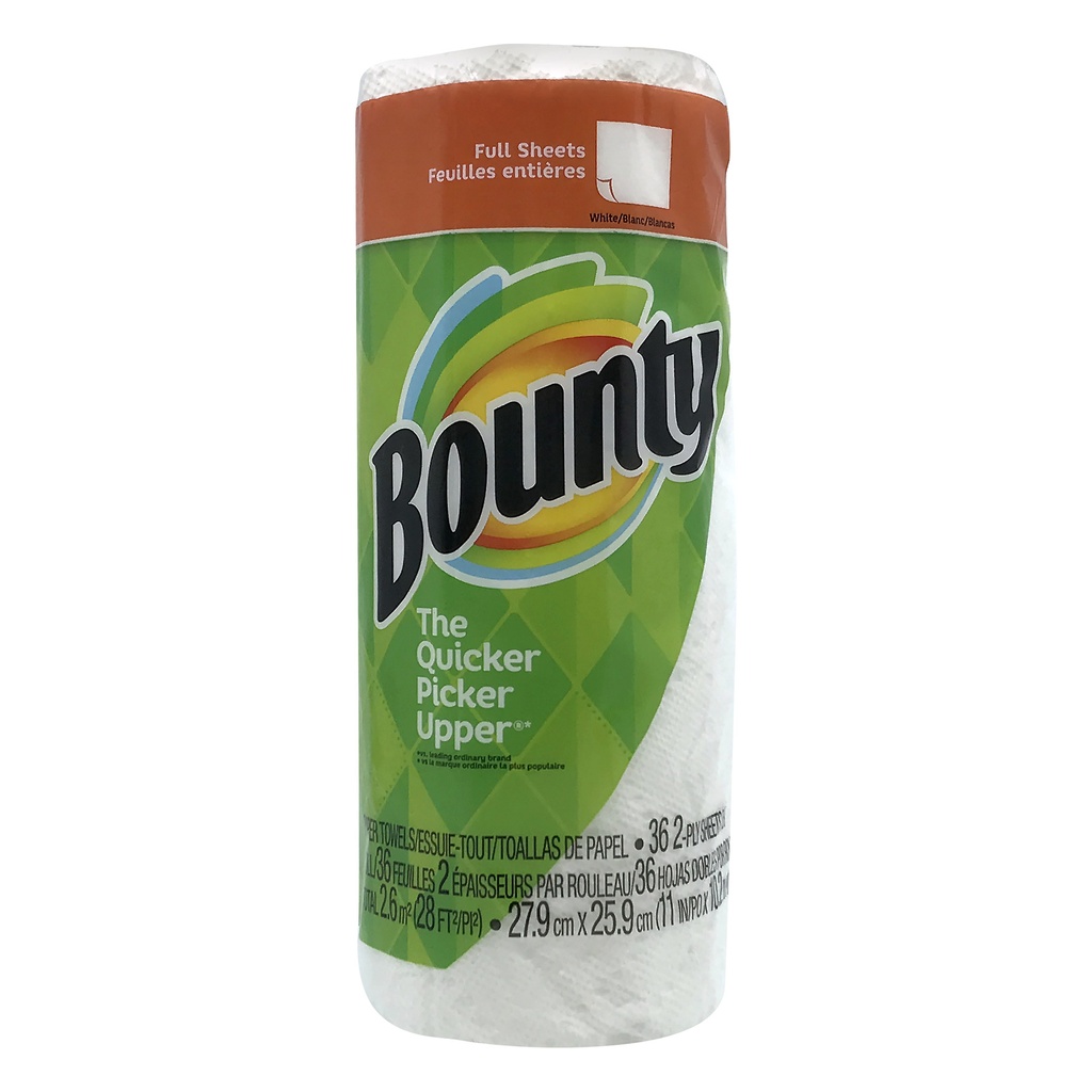 [6266928] Paper Towels, 2-Ply, White, 10.2" X 11", 36 Sheets/Roll