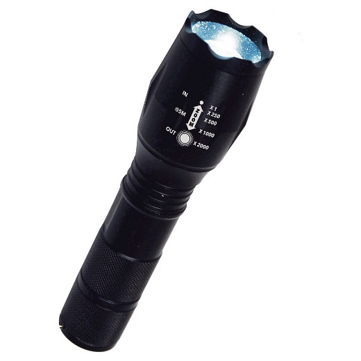 ATOMIC LED FLASHLIGHT BK