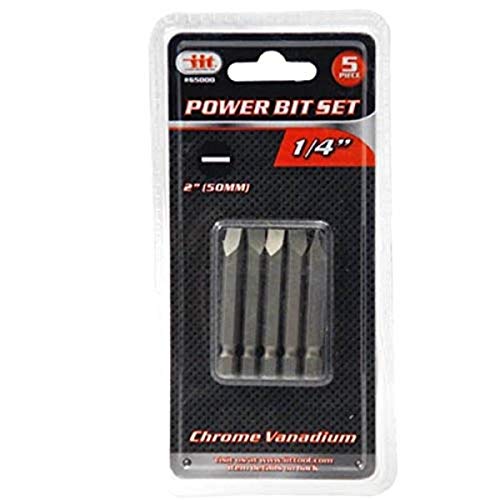 [65000] IIT 65000 1/4-Inch Power Bit Set, 5-Piece