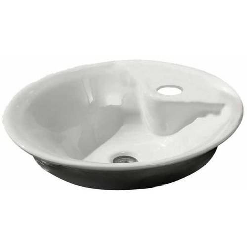 [670312.020] American Standard 0670.312.020 Morning Vessel Sink with Single Faucet Hole and Front Overflow, Available in Various Colors