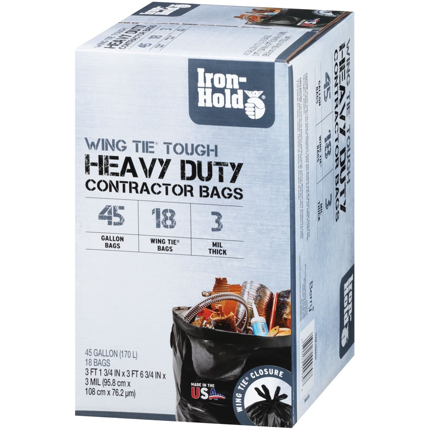 Iron Hold 45 Gallon 18 Count Wing Tie