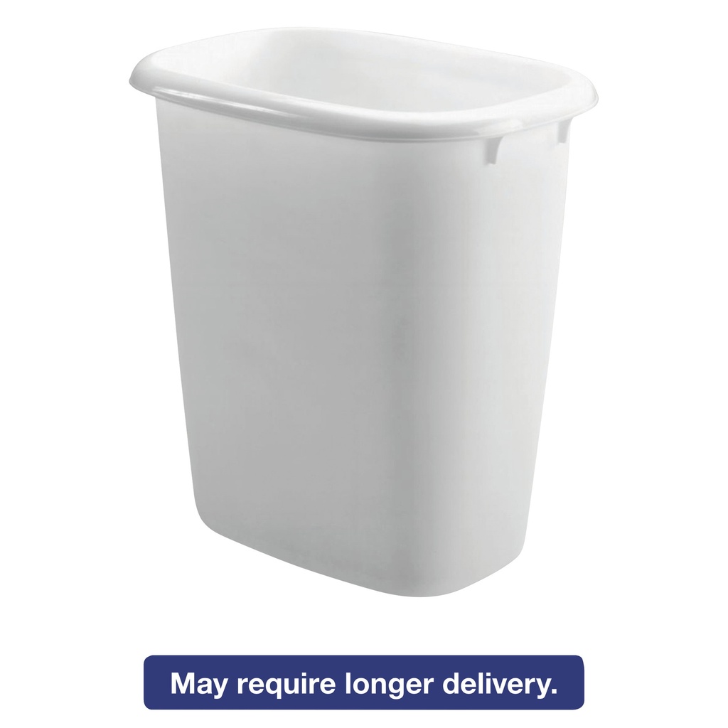WASTEBASKET 3.5G WHT