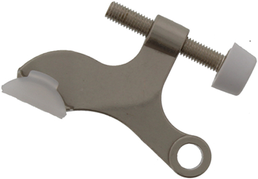 70054 Heavy Duty Hinge Door Stop, Satin Nickel