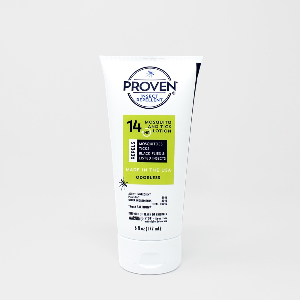 Proven Insect Repellent Lotion for Mosquitoes/Ticks 6 Oz