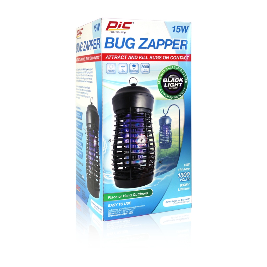 PIC Outdoor Insect Zapper 1/4 Acre 15 W