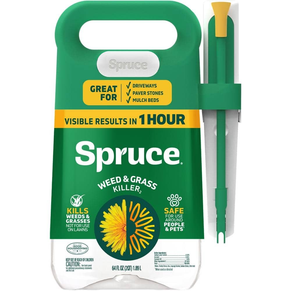 Spruce Weed and Grass Killer Powered Starter Kit 64oz