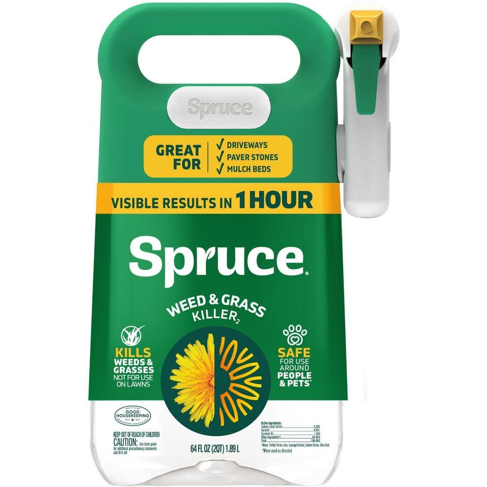 Spruce Weed and Grass Killer Manual Starter Kit 64fl Oz