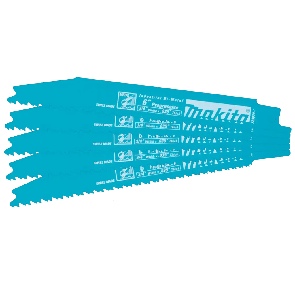 [723017K5] MAKITA 3 1/2 RECIPRO SAW BLADES