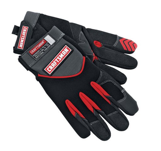 Craftsman Men's Indoor/Outdoor Mechanic Gloves Black XL 1 Pair