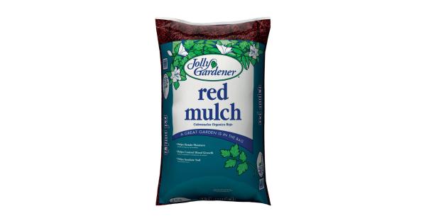 Jolly Gardener 7262314 2 Cu. Ft. Mulch  Red