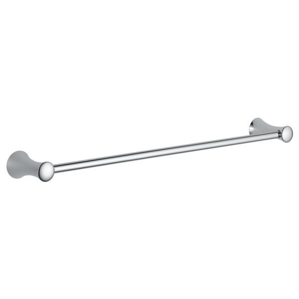 Delta 73824 Lahara 24" Towel Bar Chrome Bathroom Hardware and Accessories Bathroom Hardware Towel Bars