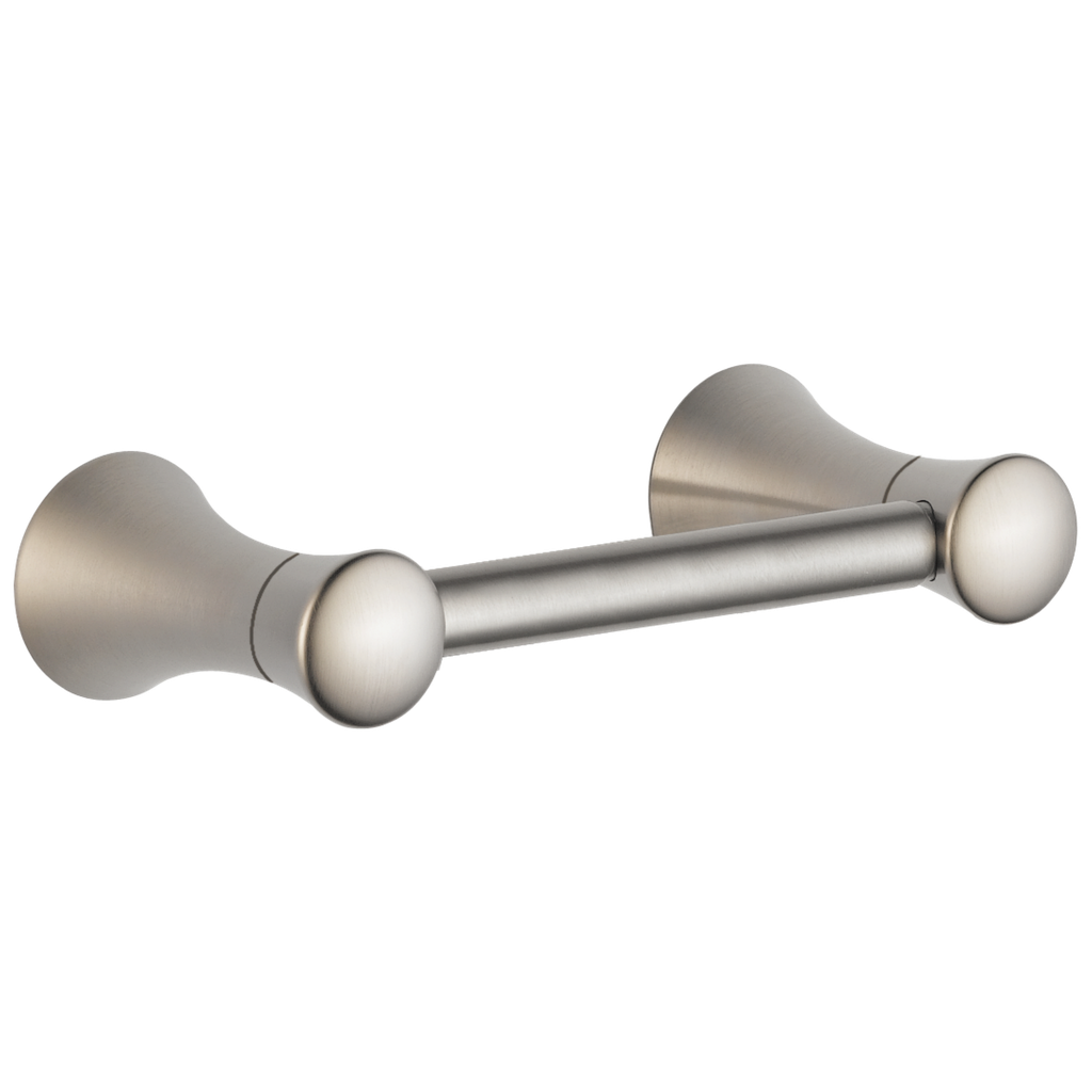 Delta 73850 Lahara Pivoting Tissue Holder Brilliance Stainless Bathroom Hardware and Accessories Bathroom Hardware Toilet Paper Holders