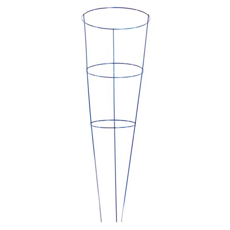 Glamos Wire 42 in. Sapphire Blue Gemz Heavy Duty Galvanized Wire Plant Support