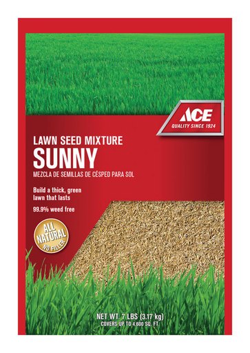 ACE SUNNY GRASS SEED 7LB