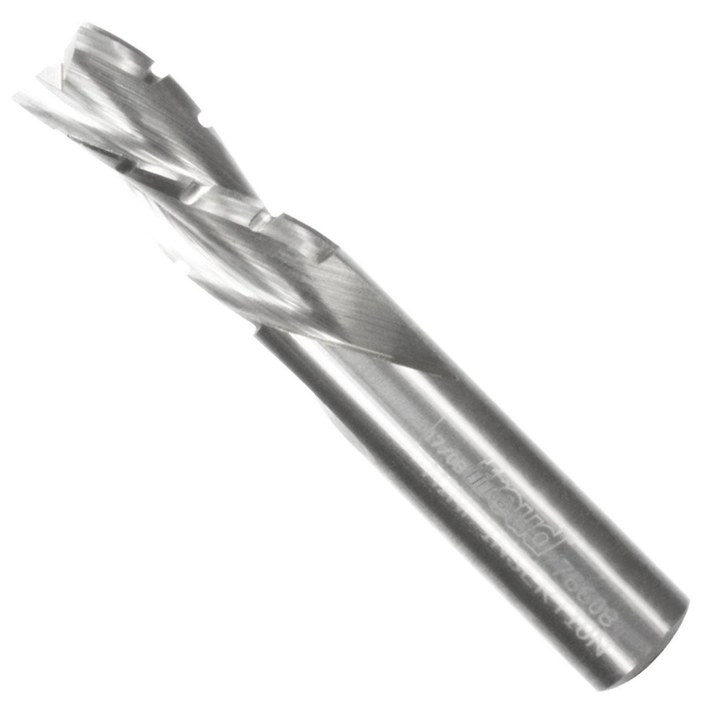 Chipbreaker Down Spiral Bit,1/2" Dia