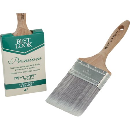 4"" FLAT POLY BRUSH