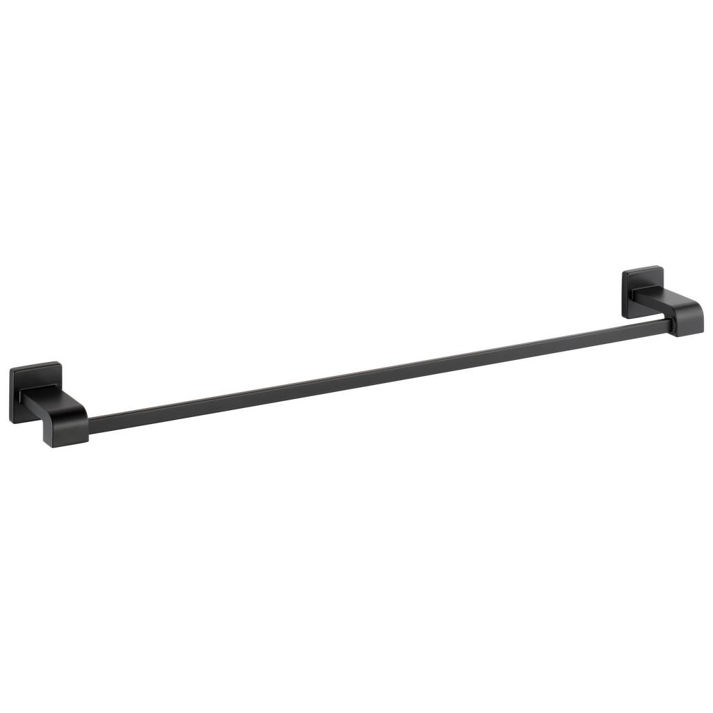 [77530BL] Delta 77530 Ara 30" Wall Mounted Towel Bar Matte Black Bathroom Hardware and Accessories Bathroom Hardware Towel Bars