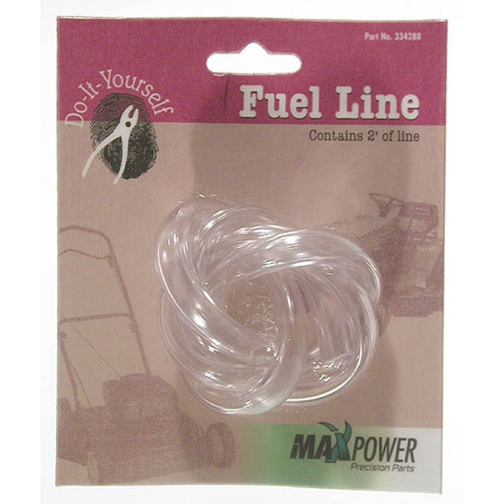 Maxpower Precision Parts .25in. X 24in. Fuel Line 334288