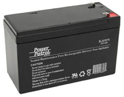 [800492] Interstate All Battery Power Patrol 12V 8A Rechargeable Security System Battery - All