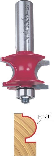 Freud 1-1/8 in. (Dia.) Traditional Beading Bit with 1/2 in. Shank - 80-126