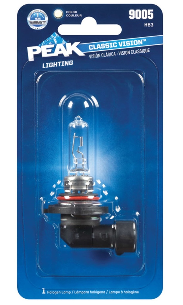 HEADLAMP HALGN 9005 HB3