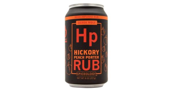BBQ RUB HCKY PCH PTR 8OZ