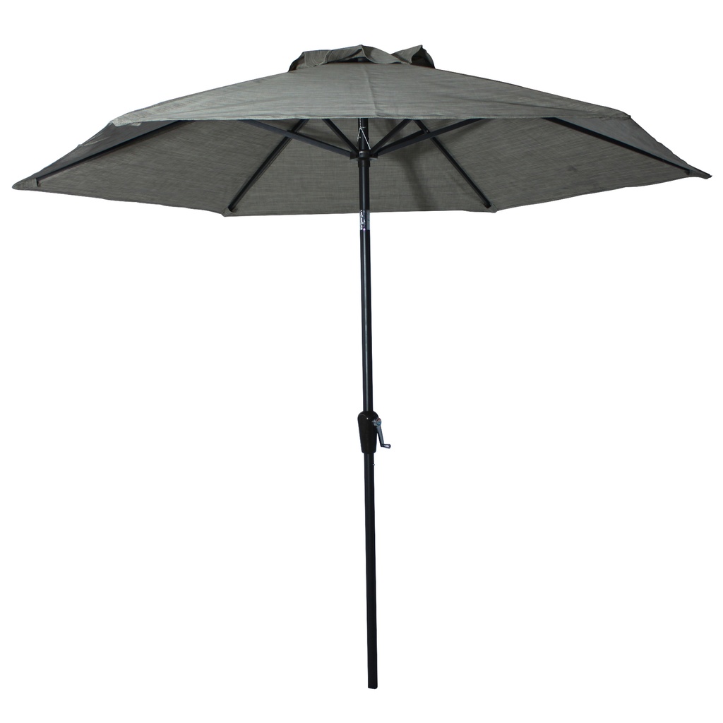 [8026902] Living Accents Taylor 9 Ft. Tiltable Brown Patio Umbrella