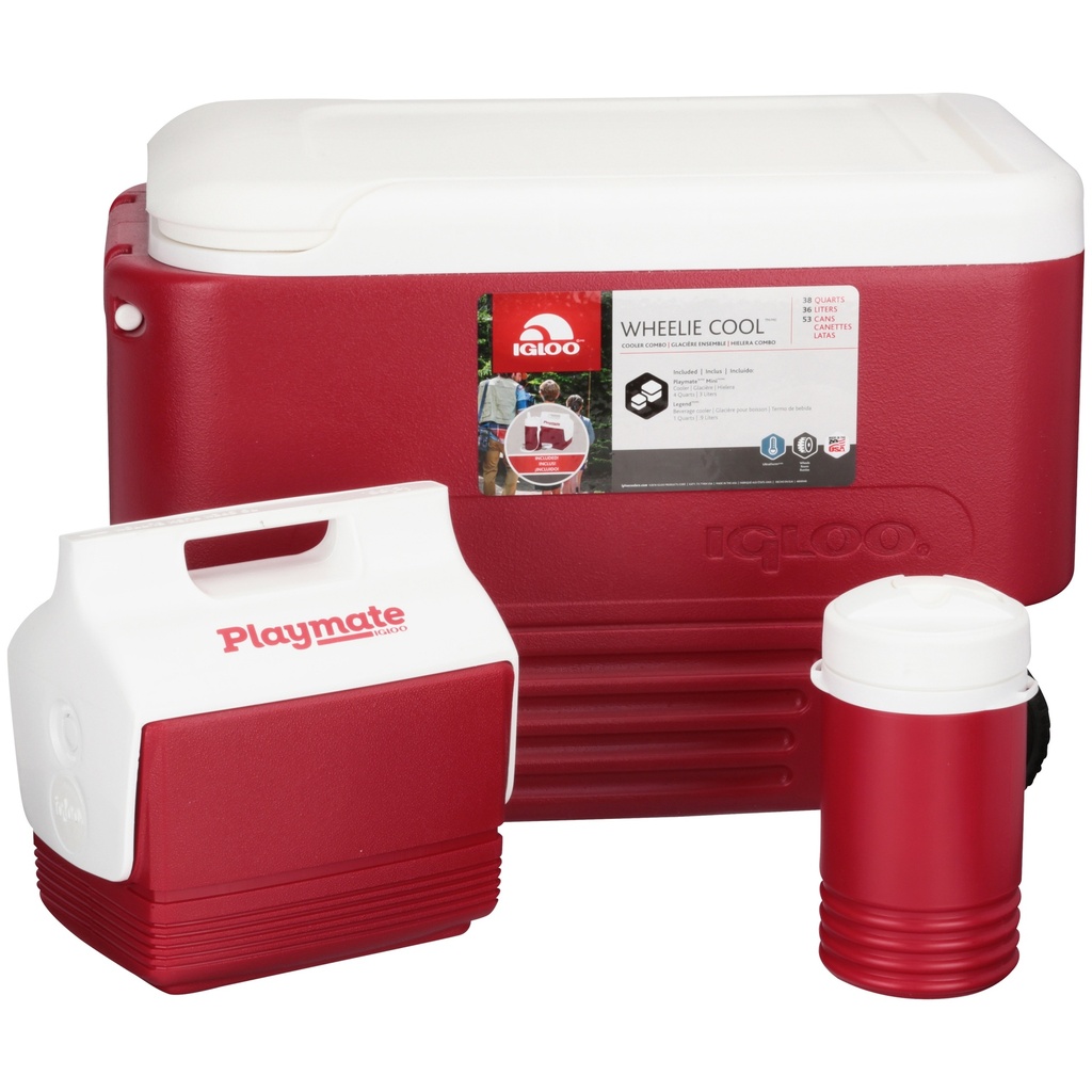 Igloo® Wheelie Cool™ Cooler Combo 3 Pc. Pack