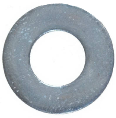 HILLMAN Hot Dipped Galvanized Steel 3/8 in. USS Flat Washer 100 Pk