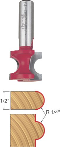 Freud 1/4 in. Radius Half Round Bit with 1/2 in. Shank - 82-114