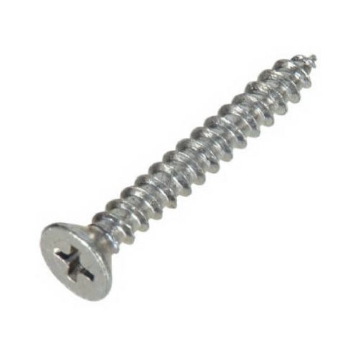 [823547] HILLMAN No. 14 Ga. X 2-1/2 in. L Phillips Flat Head Sheet Metal Screws 1 Lb 50 Pk