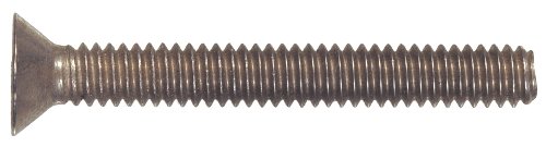 The Hillman Group 825454 Stainless Steel Flat Head Phillips Machine Screw, 6-32-Inch X 1-1/4-Inch, 100-Pack