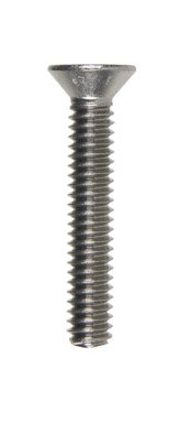 HILLMAN No. 1/4-20 Ga. X 1-1/2 in. L Phillips Flat Head Stainless Steel Machine Screws 100 Pk