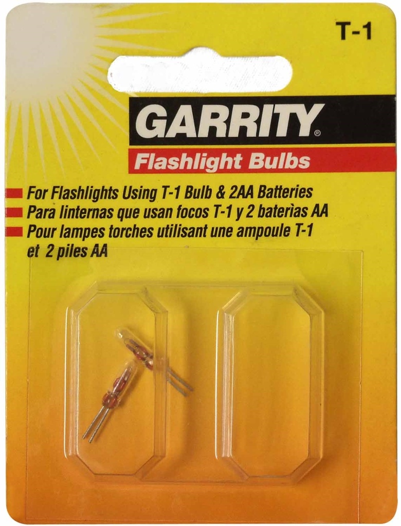 Barjan 27111 Garrity T-1 Flashlight Replacement Blub